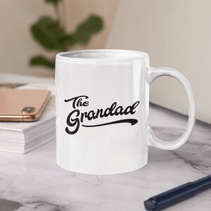 Grandad Mug New Grandad Coffee Cup Baby Reveal Coffee Mug Hot Cocoa Mug Tea Mug From Grandchild 11 Or 15 Oz