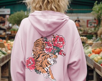 Tiger Shirt Year of the Tiger Hoodie Indie Shirt 90s
