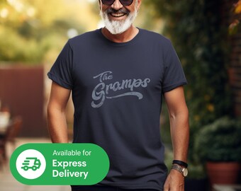 Gramps Shirt Express Delivery The Gramps Shirt Gift For New Grandpa Pregnancy Announcement Baby Reveal Gramps T Shirt Family T Shirt