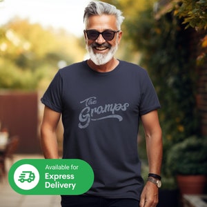 Gramps Shirt Express Delivery The Gramps Shirt Gift For New Grandpa Pregnancy Announcement Baby Reveal Gramps T Shirt Family T Shirt