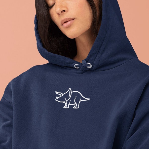 Dinosaur Hoodie Cute Dinosaur Hoodie Dino Hoodie Dino Shirt Triceratops Hoodie Cute Dinosaur Hoodie Sweatshirt