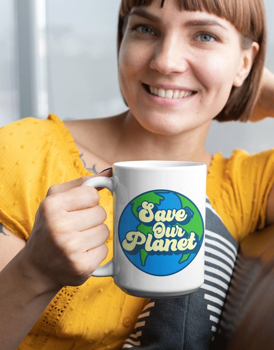 Save Our Planet Mug Climate Change Coffee Cup Save the Earth ...