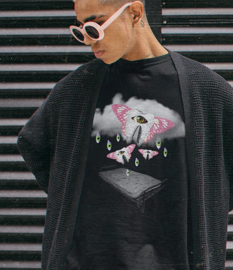 Weirdcore Dreamcore Shirt Weirdcore Clothing Weirdcore Shirt Dreamcore Clothing Alt Shirt Indie Clothing Grunge Shirt Egirl Shirt Creepycore bild 1