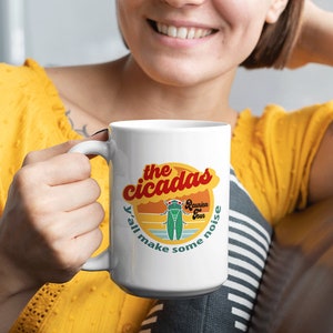 Cicadas Reunion Tour Mug Funny Cicada Mug Snarky Insect Brood Coffee Cup 11 Or 15 Oz Mug