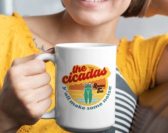 Cicadas Reunion Tour Mug Funny Cicada Mug Snarky Insect Brood Coffee Cup 11 Or 15 Oz Mug