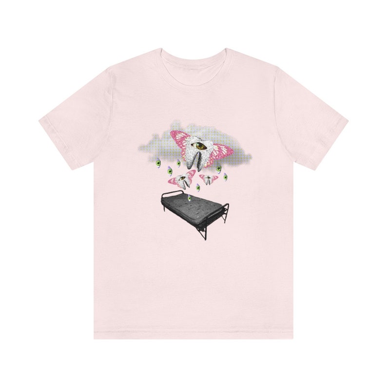 Weirdcore Dreamcore Shirt Weirdcore Clothing Weirdcore Shirt Dreamcore Clothing Alt Shirt Indie Clothing Grunge Shirt Egirl Shirt Creepycore Soft Pink