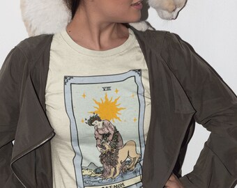 Cat Mom Shirt Tarot Card Shirt Tarot Shirt Tarot Shirts Women Cat Themed Gift Shirt Witchcore Shirt Cat Tarot Occult Shirt