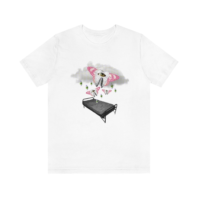 Weirdcore Dreamcore Shirt Weirdcore Clothing Weirdcore Shirt Dreamcore Clothing Alt Shirt Indie Clothing Grunge Shirt Egirl Shirt Creepycore White