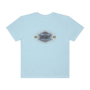 Daddio Shirt Gift Daddio New Daddio Shirt Pregnancy Reveal Grandpa Shirt From Grandkids Shirt Cool Daddio Unisex Garment-Dyed T-shirt Chambray