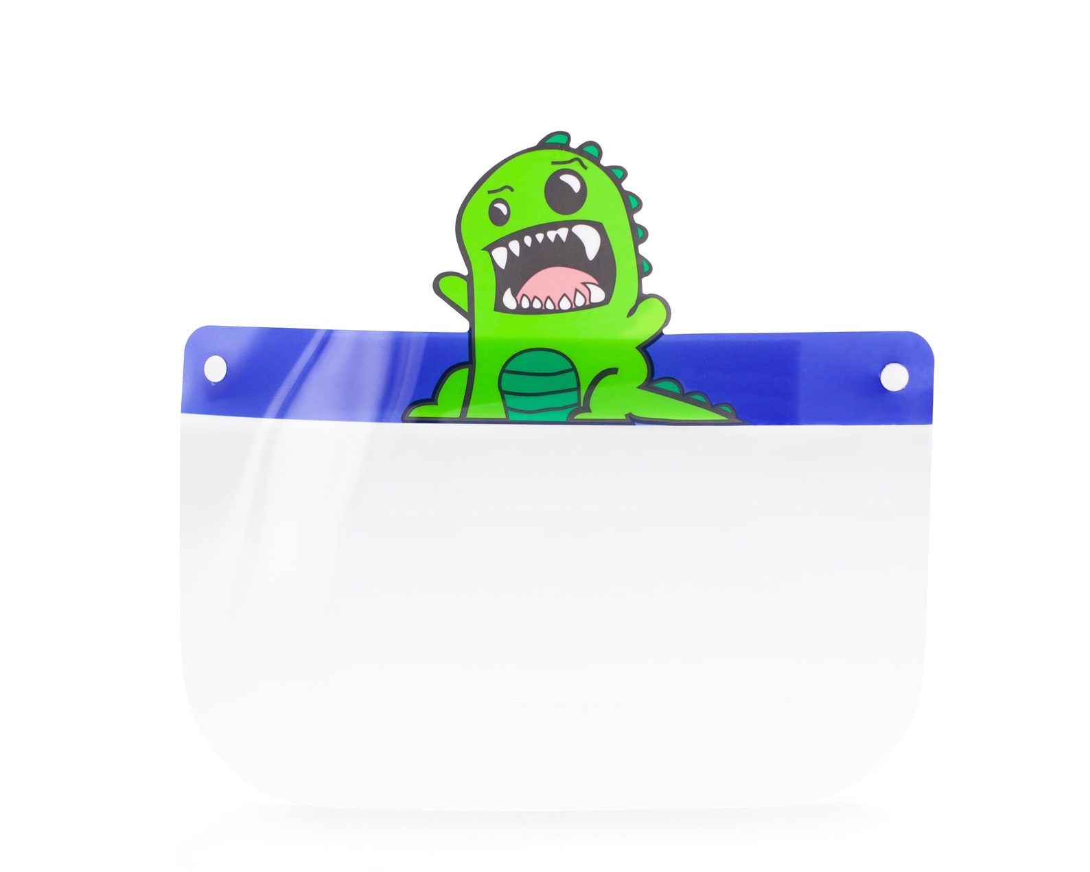 dinosaur with shield on head