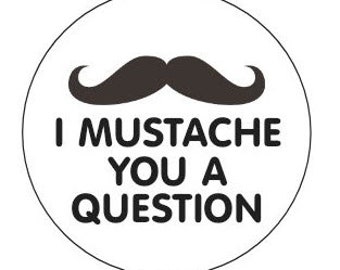 Mustache Stickers