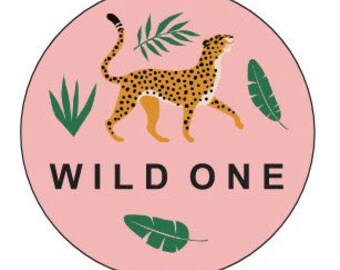 Wild One Stickers