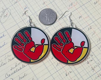 MMIP Awareness Native Acrylic Earrings