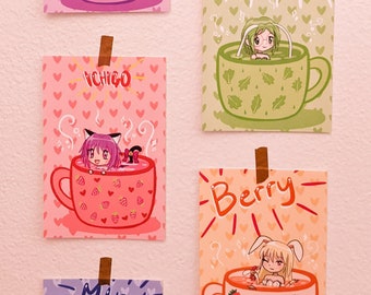 東京ミュウミュウ アニメ 魔法少女 ポストカード - Etsy 日本