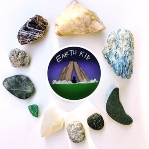 Earth Kid Sticker // Earthbender // Toph // ATLA // Avatar the Last Airbender