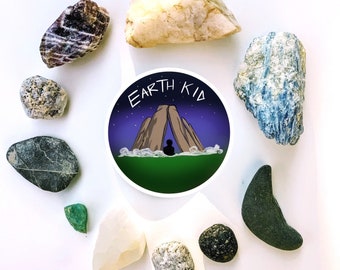 Earth Kid Sticker // Earthbender // Toph // ATLA // Avatar the Last Airbender