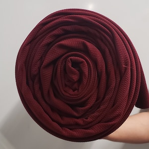 Burgundy Bullet/Liverpool 2 way stretch Fabric Sold by the yard