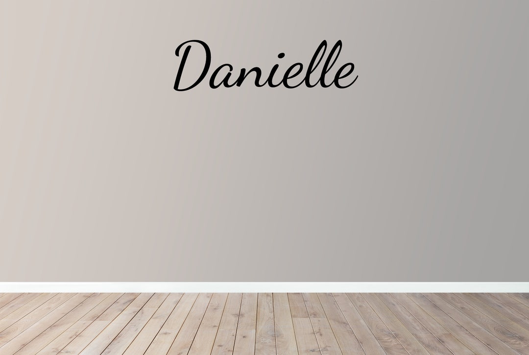 Very Large Custom Wall Name Stickers Vinyl Adhesive Sticker Etsy UK