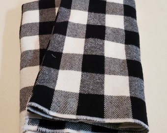 Set of two flannel napkins