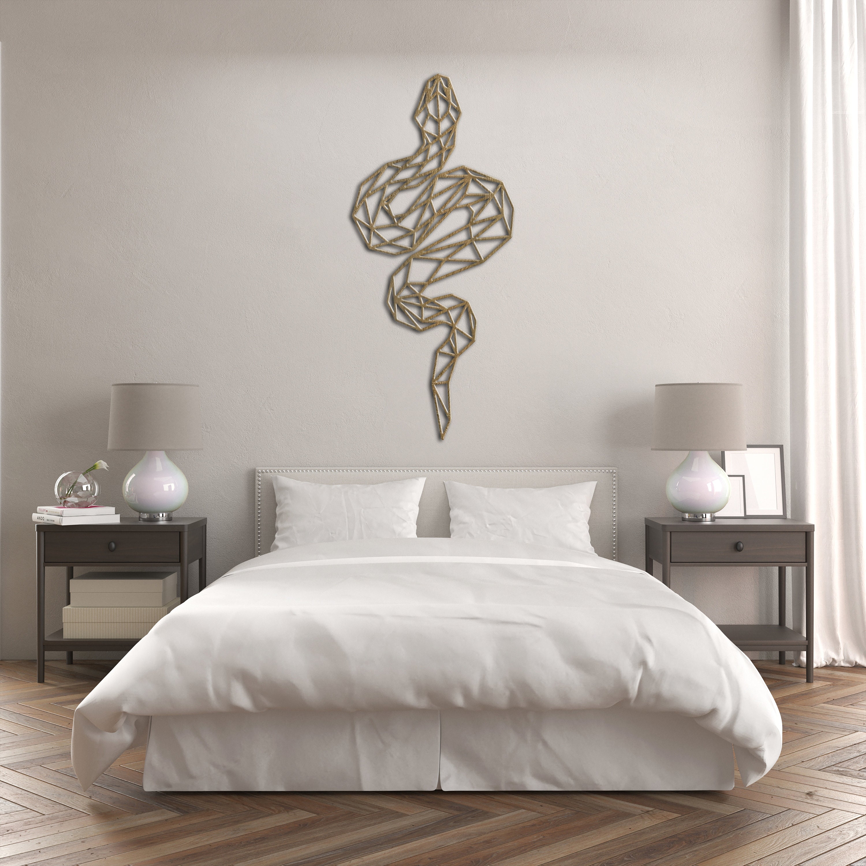 Wood Snake Decor, Snake Wall Art , Snake Wall Decor , Snake Wood