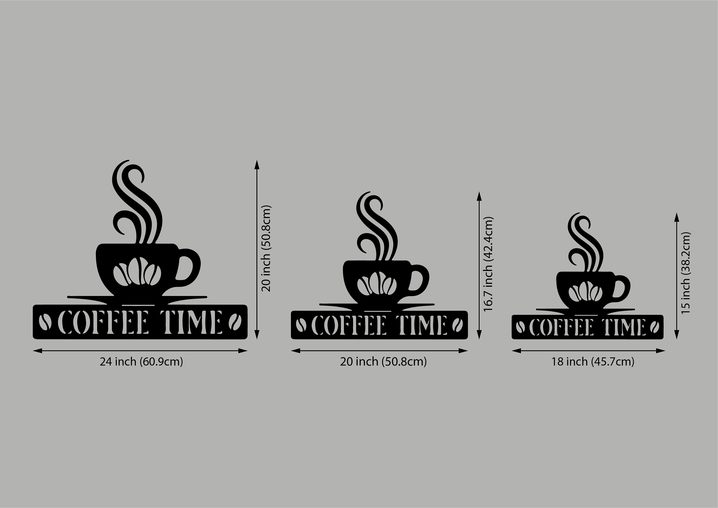 Coffee Time Sign Coffee Time Wall Decor Coffee Sign for - Etsy UK