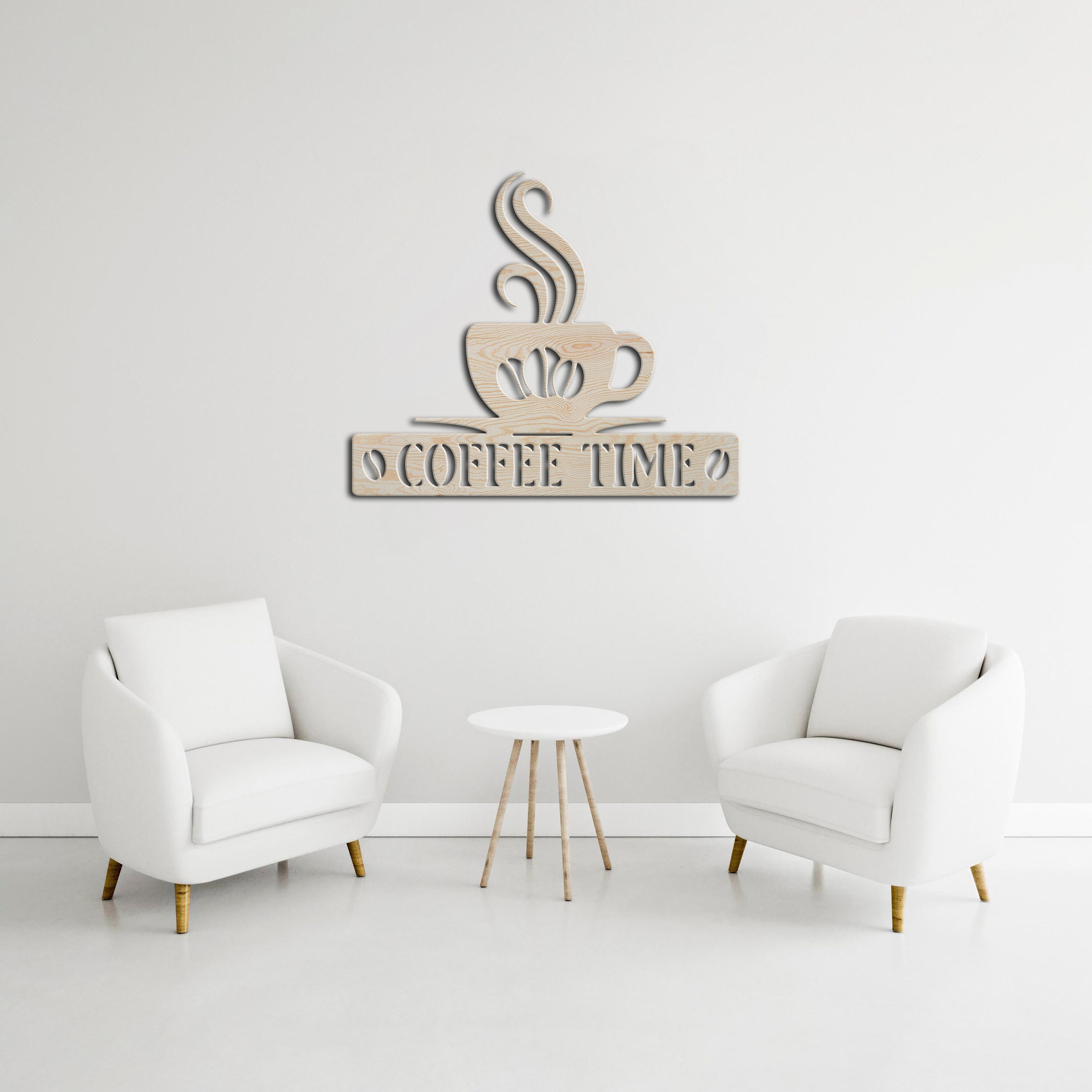 Coffee Time Sign Coffee Time Wall Decor Coffee Sign for Etsy UK