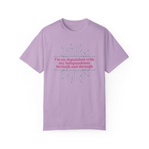 Wait Co-Dependent T-Shirt, Comfort Colors, Funny Shirt, Gift for Her, Kelsea Ballerini Inspired Tee, Country Concert, Lyrics Shirt Orchid