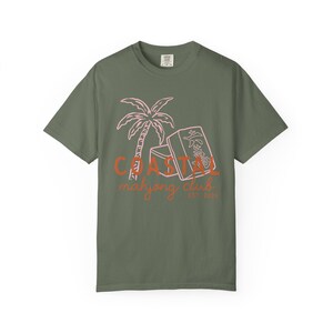 Camiseta del Club de Mahjong Costero / Regalo de Mahjong para Ella imagen 12