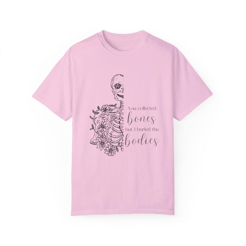 Bones Interlude Lyrics Garment-Dyed Tee, Kelsea Ballerini Concert T-shirt, Country Music Fan Gift, Unisex Shirt Blossom