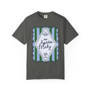 Apres Mahj Coastal Tee | Preppy Mahjong Shirt for Her Pepper