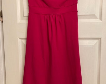 Susanna Monaco Hot Mama NWT Size Small Gathered Tube Style Pink Dress