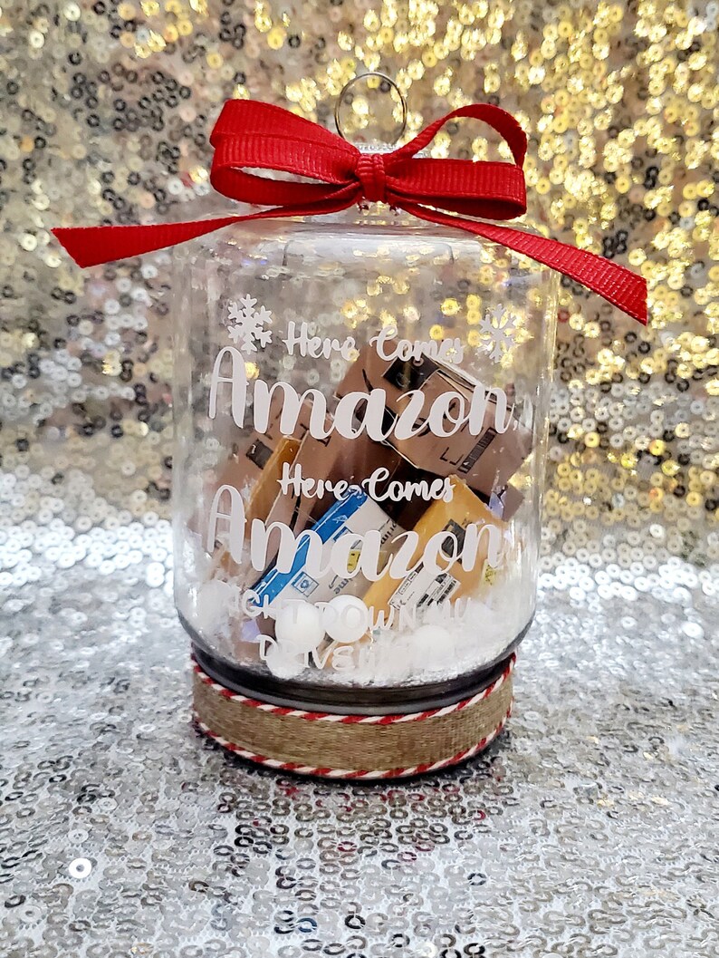 Here Comes Amazon/Amazon Christmas Ornament Amazon Prime Etsy