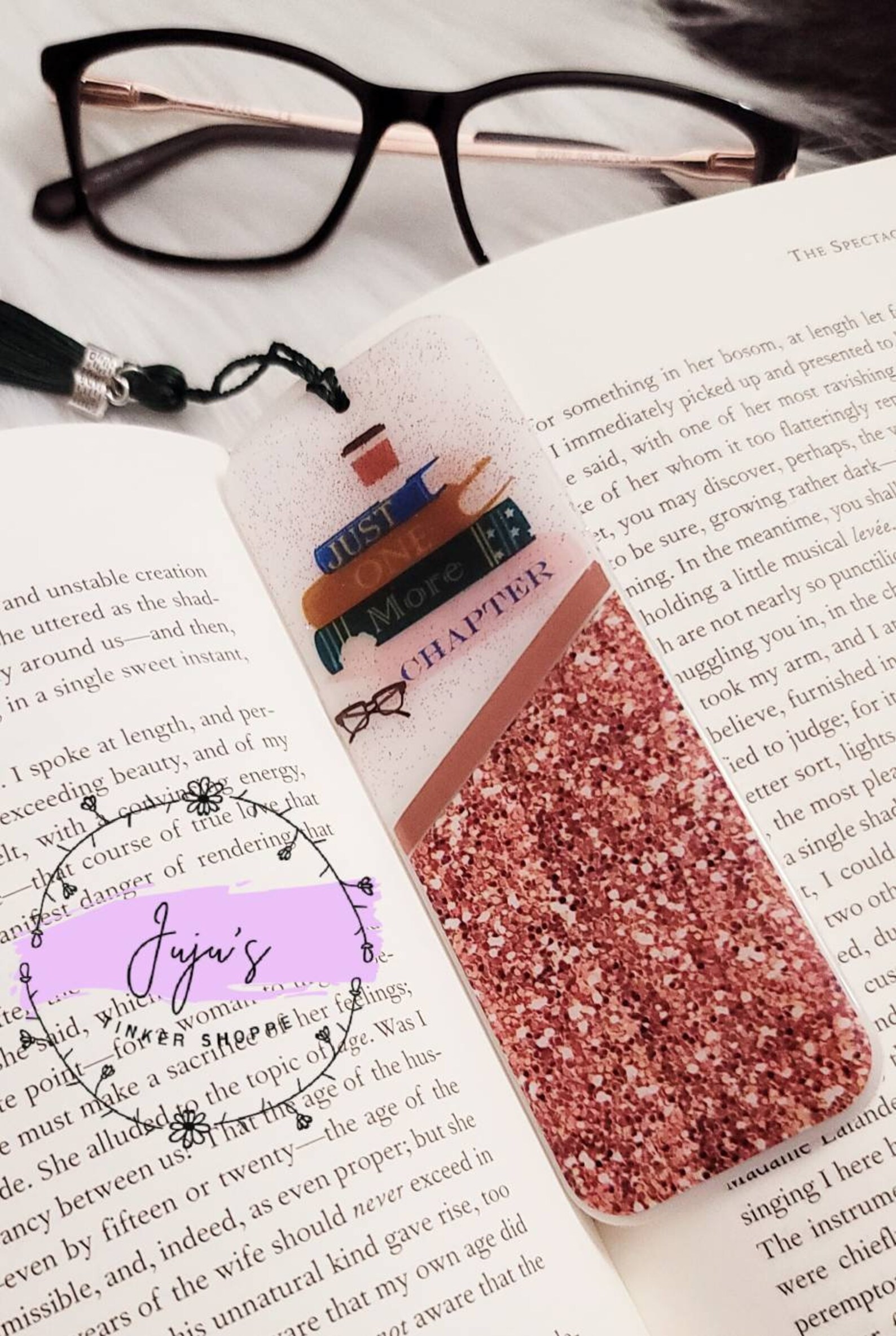 Just One More Chapter Bookmark/acrylic Bookmark With Etsy
