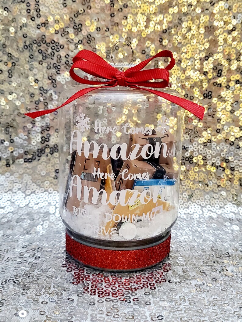Here Comes Amazon/Amazon Christmas Ornament Amazon Prime Etsy