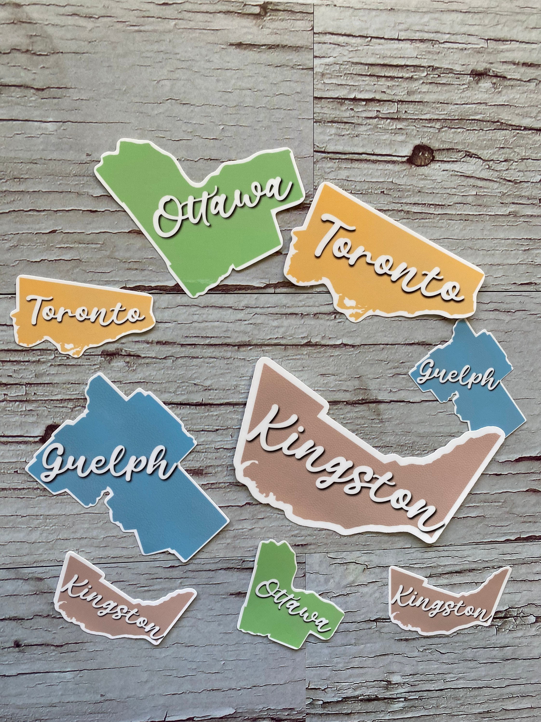 Custom City Sticker Personalized City Sticker Map Sticker Etsy