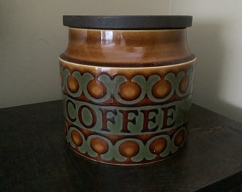 Retro coffee Canister Bronte canister retro 60s coffee canister