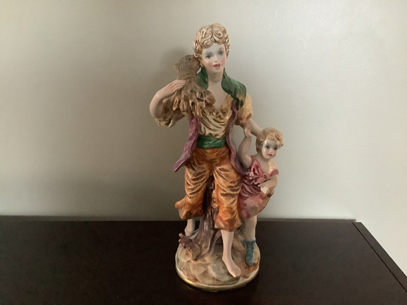 Capodimonte lamp base Capodimonte lamp Capodimonte figure Capodimonte Italian