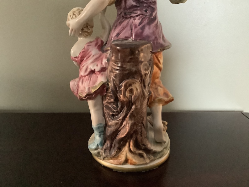 Capodimonte lamp base Capodimonte lamp Capodimonte figure Capodimonte Italian