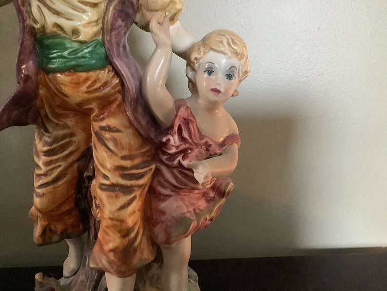 Capodimonte lamp base Capodimonte lamp Capodimonte figure Capodimonte Italian