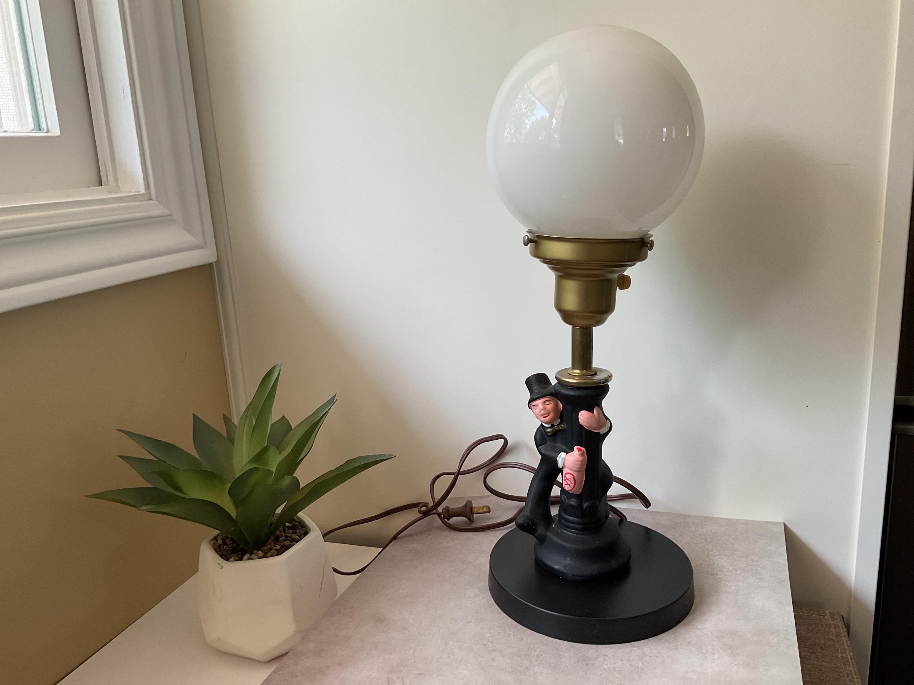 Charlie Chaplin Bar Lamp - Etsy
