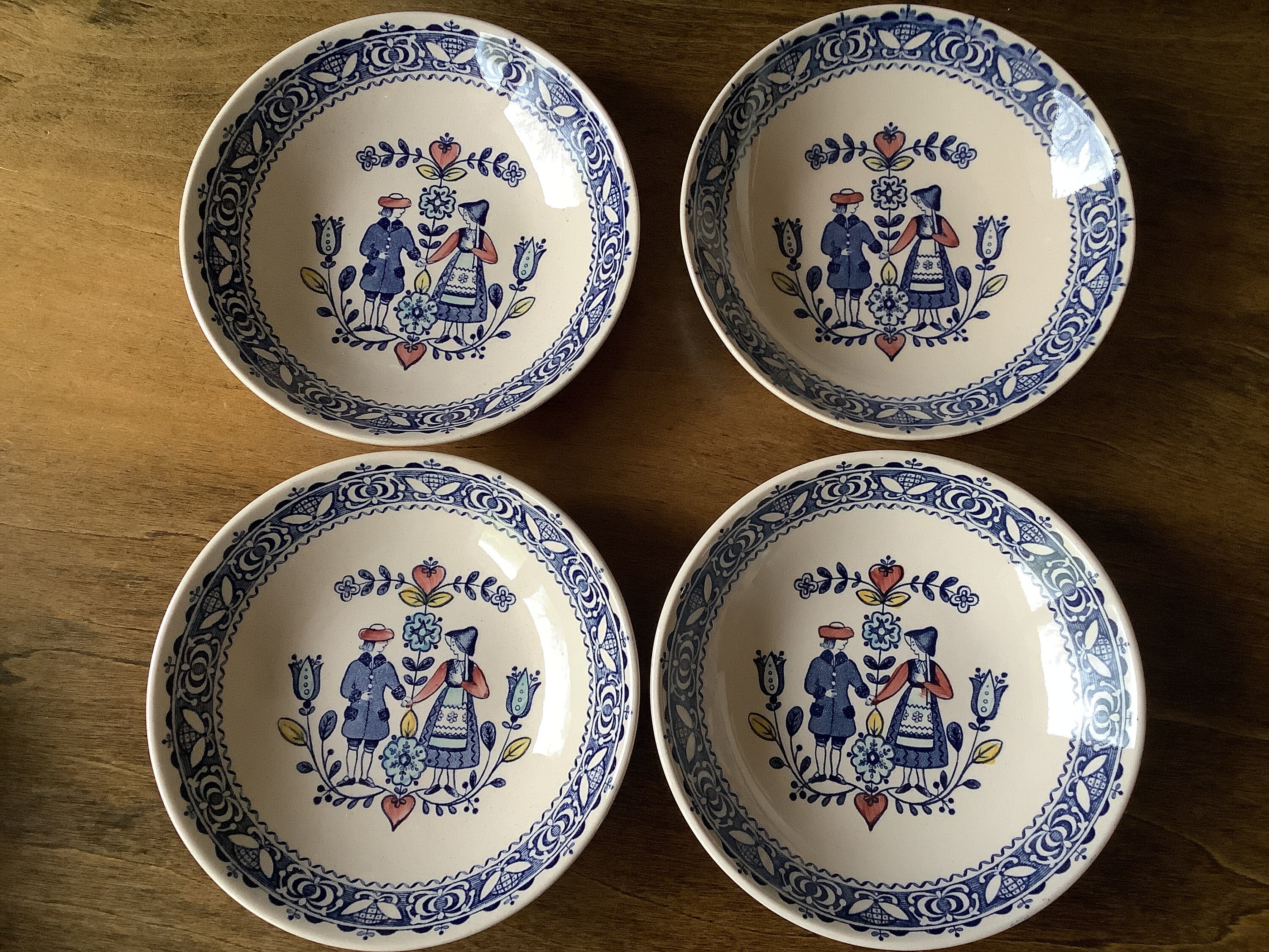 Johnson Brothers Hearts and Flowers Pattern Fruit Bowl Sauce Bowl