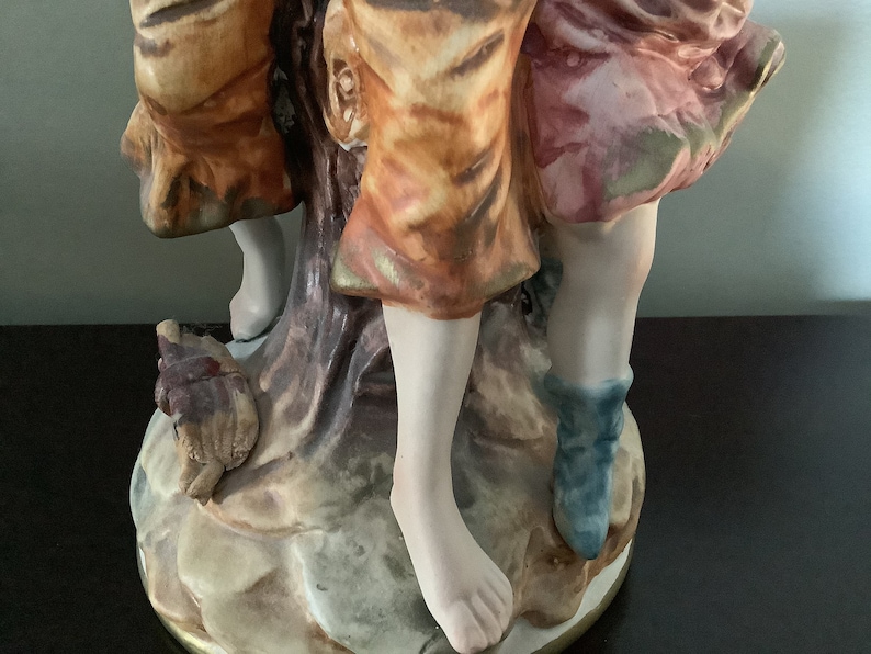 Capodimonte lamp base Capodimonte lamp Capodimonte figure Capodimonte Italian