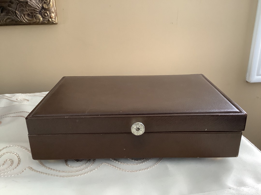 Buxton Jewelry Storage Leather Jewelry Box Etsy