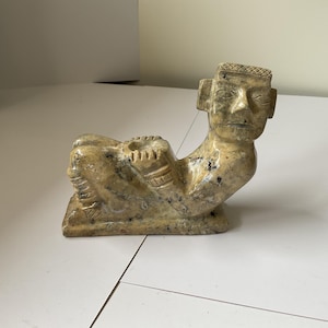 vintage Mayan Chacmool Statue