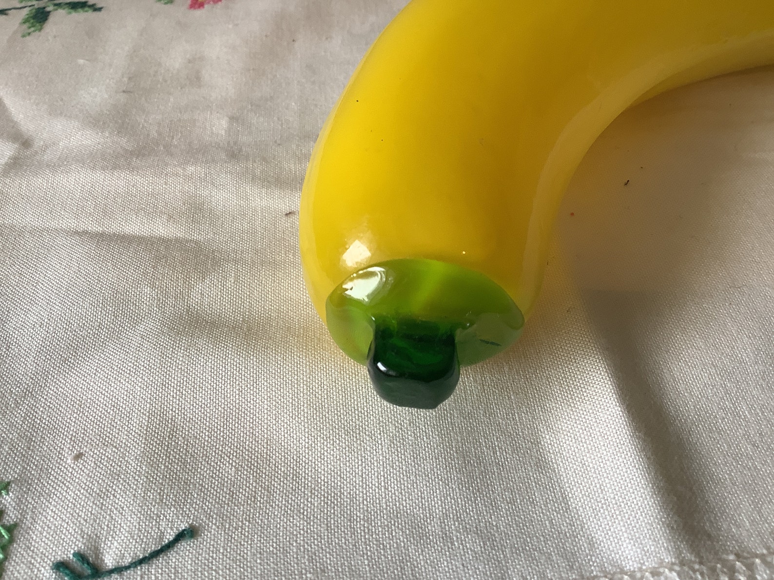 Murano banana glass banana Murano fruit glass fruit Etsy