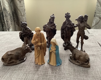 Vintage nativity set nativity scene