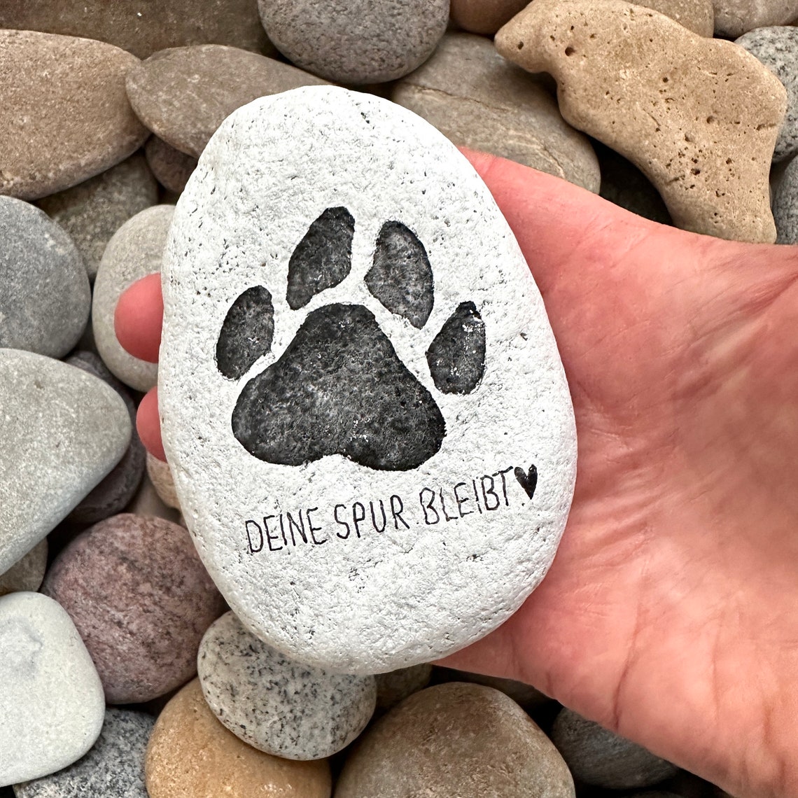 Gedenkstein Tiergedenkstein Hund Katze Etsy.de