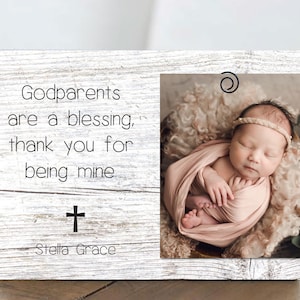 Godparent Proposal  Godparent Gift - Personalized Godmother Gift - Godfather Baptism Gift - Gift For Godparents - Personalized Baptism