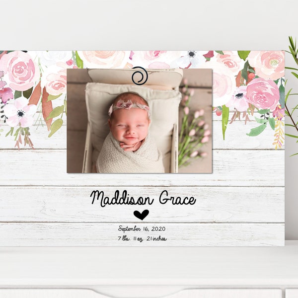 Baby Girl Frames Etsy