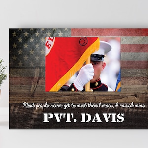 Army Mom Gift  Army Military Picture Frame | Proud Army Family | Army Mom Sister Dad Gift
